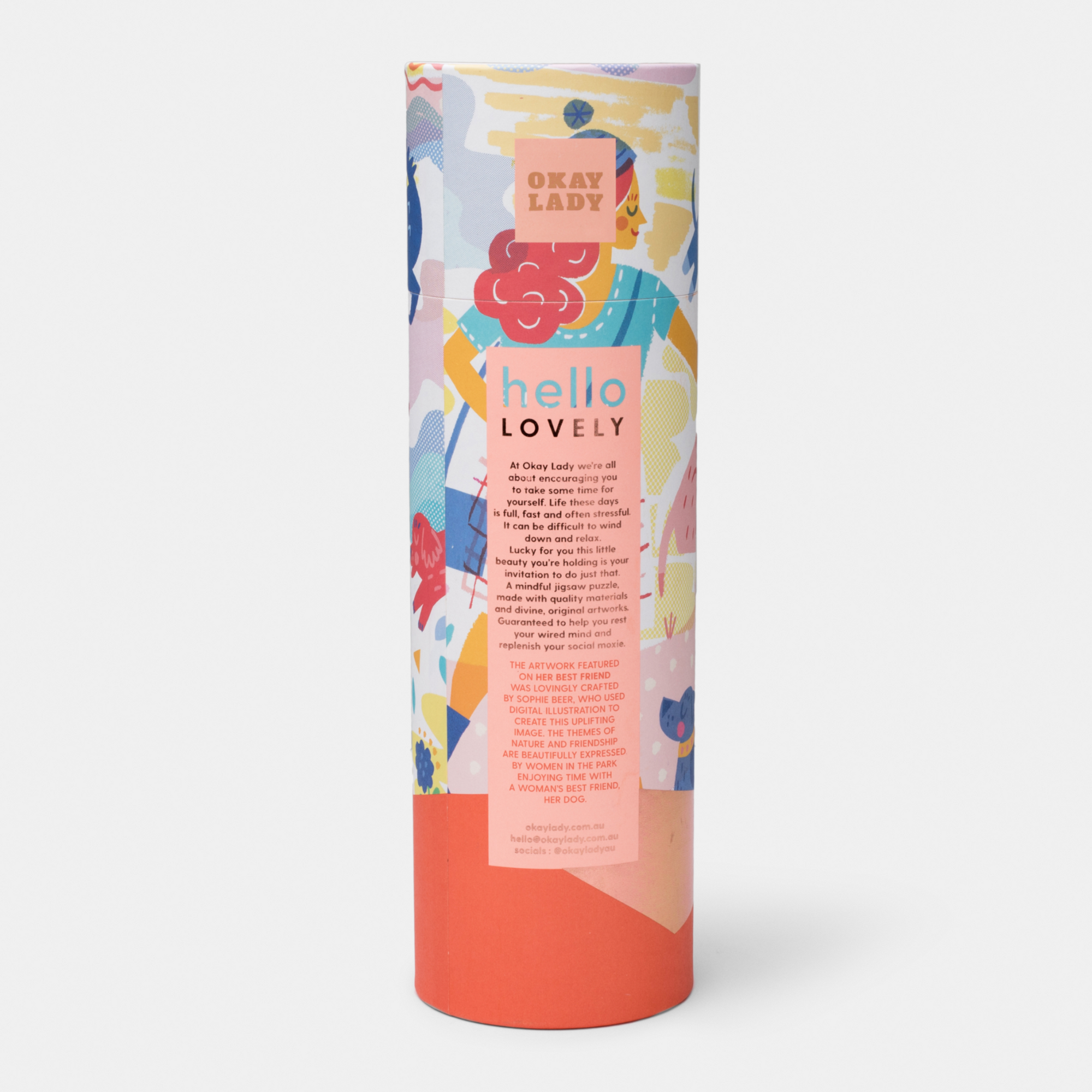 Her Best Friend - Mindful Jigsaw Puzzle