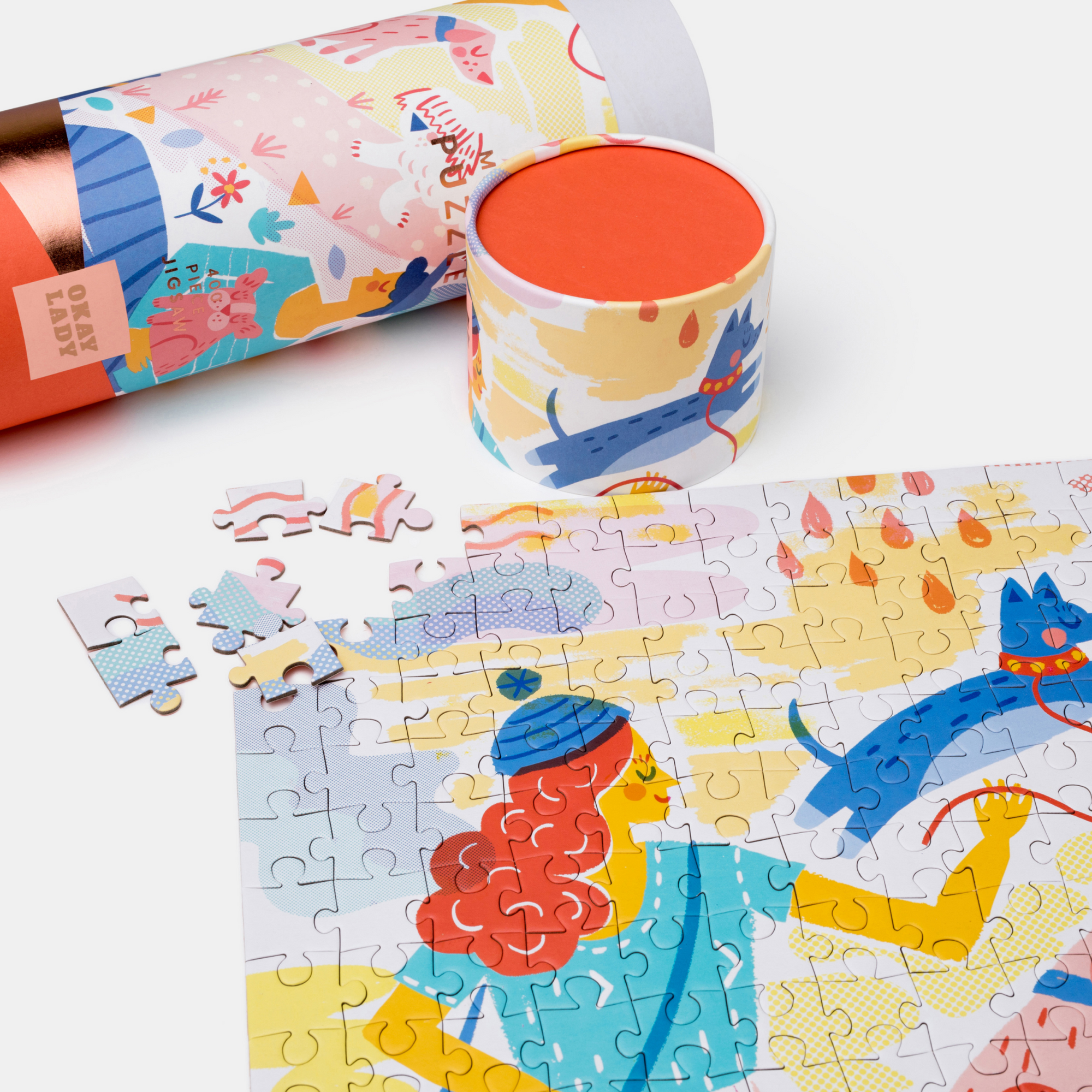 Her Best Friend - Mindful Jigsaw Puzzle