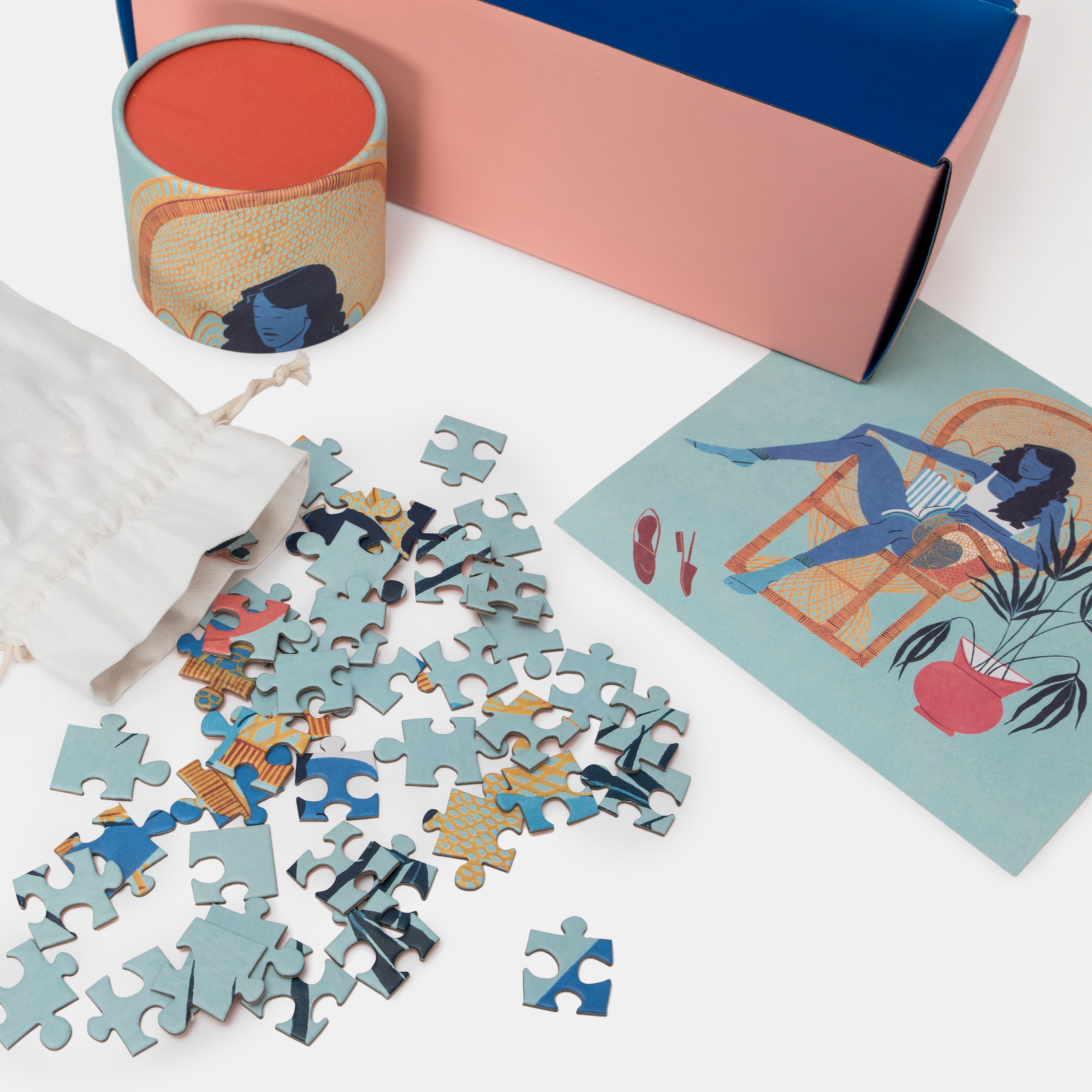 She Chills - Mindful Jigsaw Puzzle