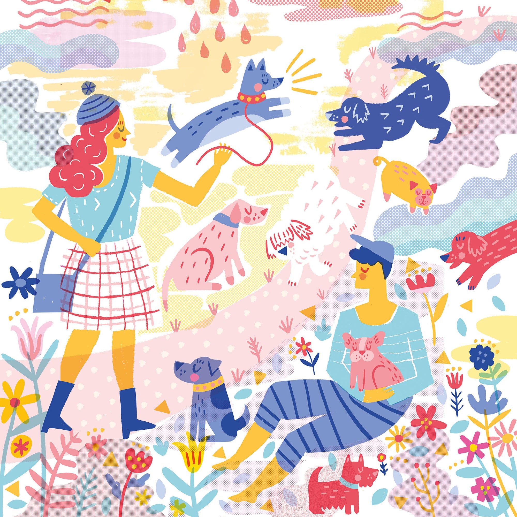 Her Best Friend - Mindful Jigsaw Puzzle