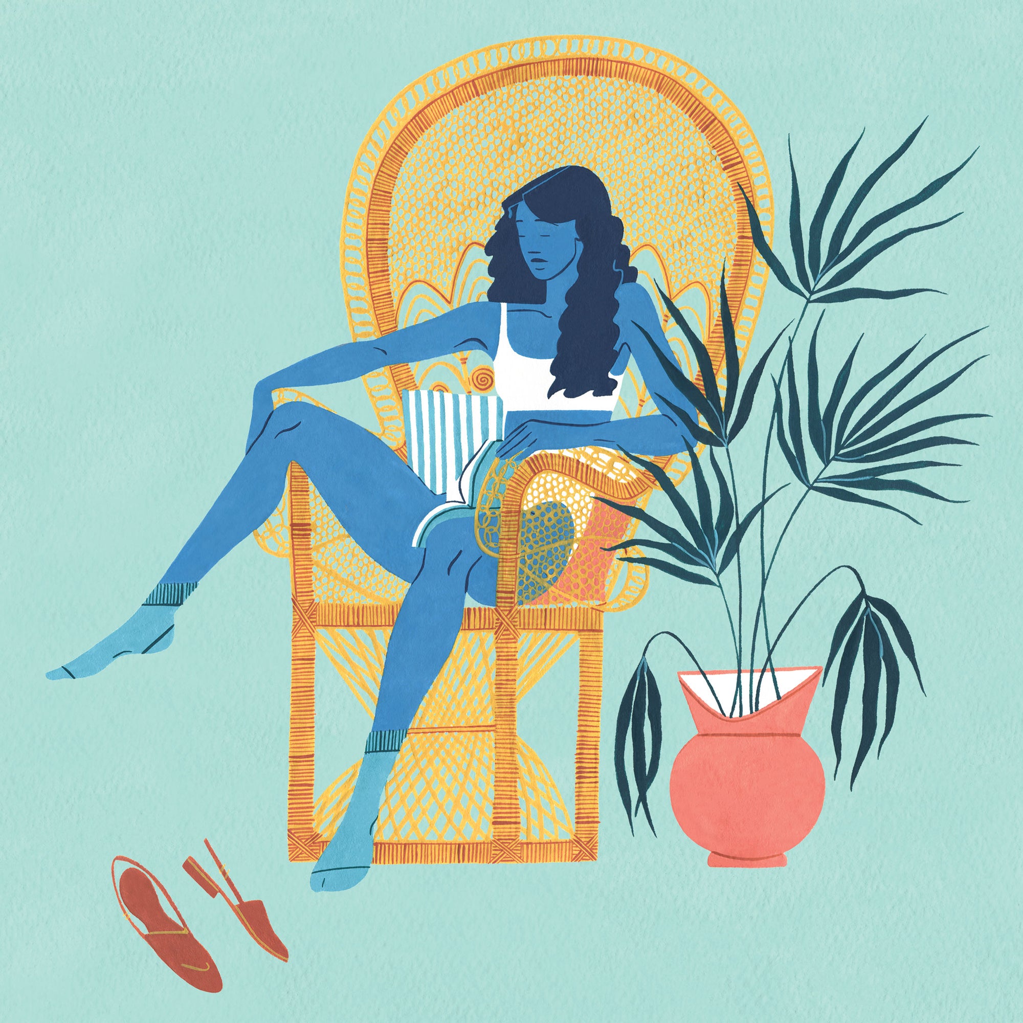 She Chills - Mindful Jigsaw Puzzle